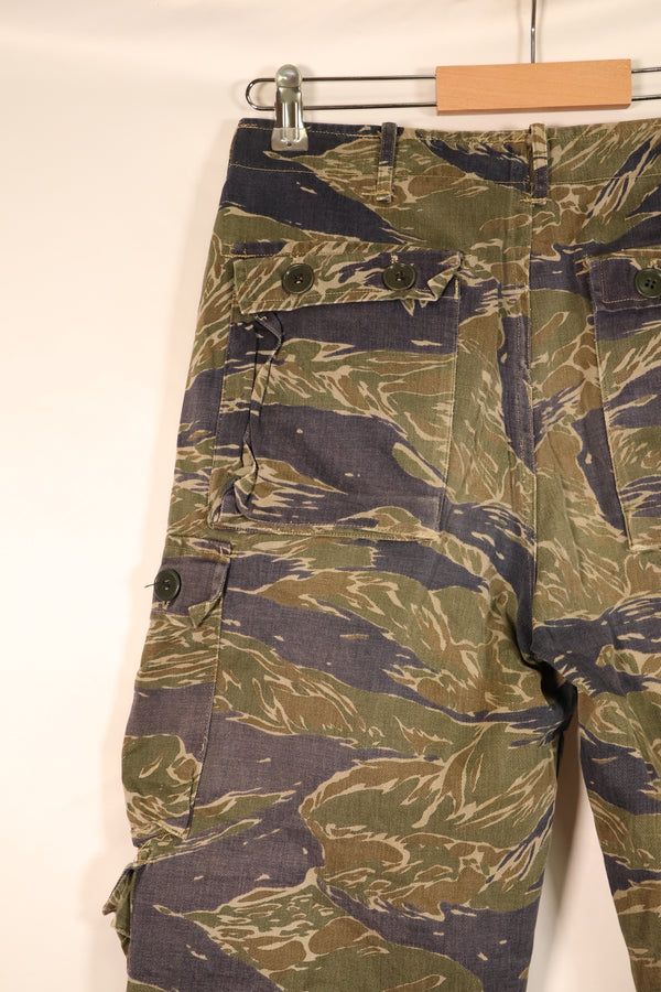 Circa 1965–66 | A-M | Silver Tiger Pattern | Tiger Stripe | Pants | Slightly Faded | Used