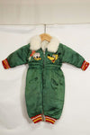 1950s Japanese souvenir for U.S. soldiers, children's flight suit with tiger, unused.