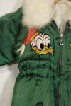 1950s Japanese souvenir for U.S. soldiers, children's flight suit with tiger, unused.