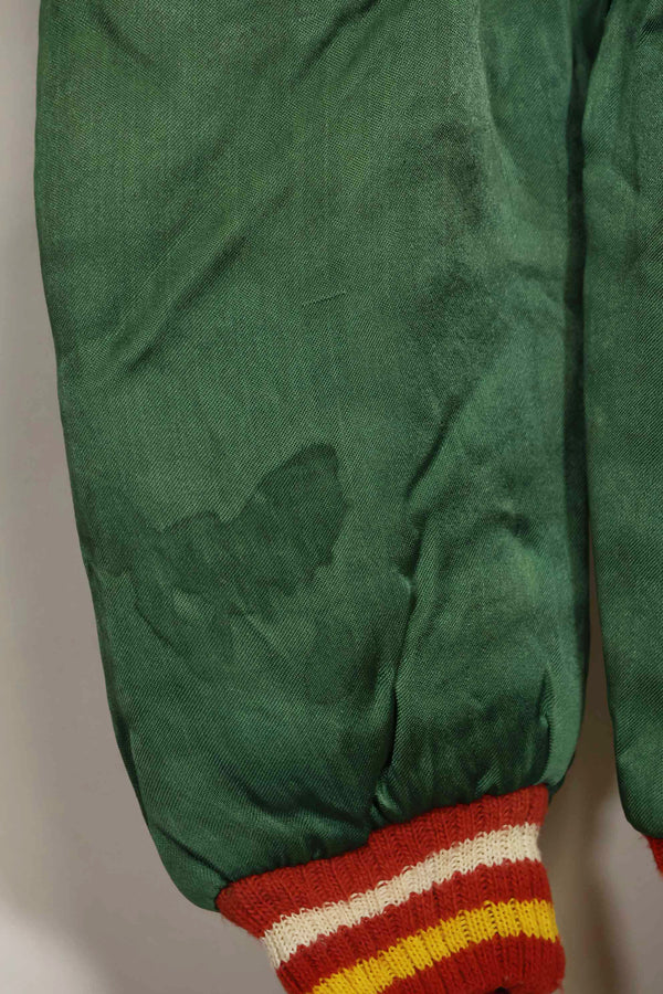 1950s Japanese souvenir for U.S. soldiers, children's flight suit with tiger, unused.
