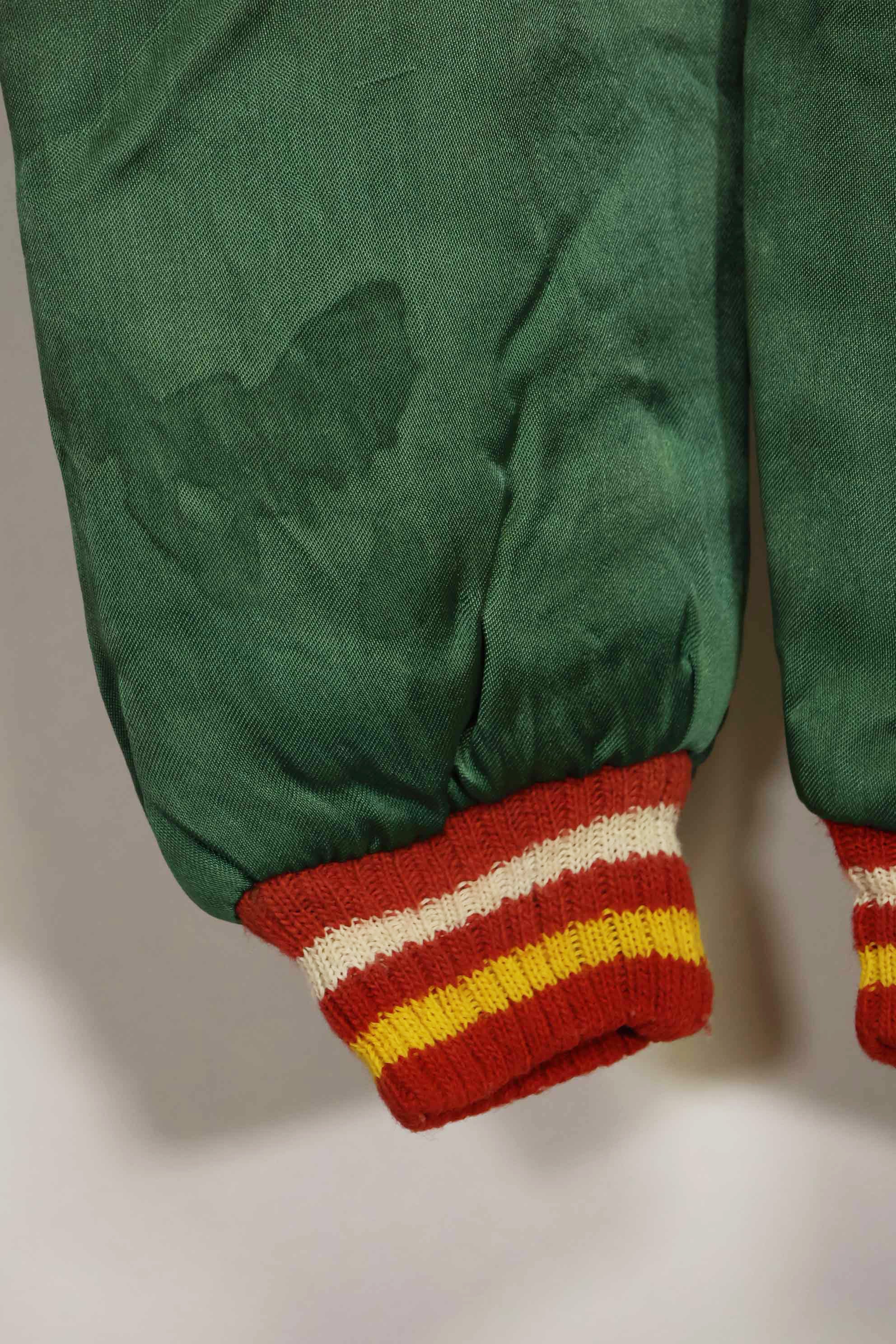 1950s Japanese souvenir for U.S. soldiers, children's flight suit with tiger, unused.
