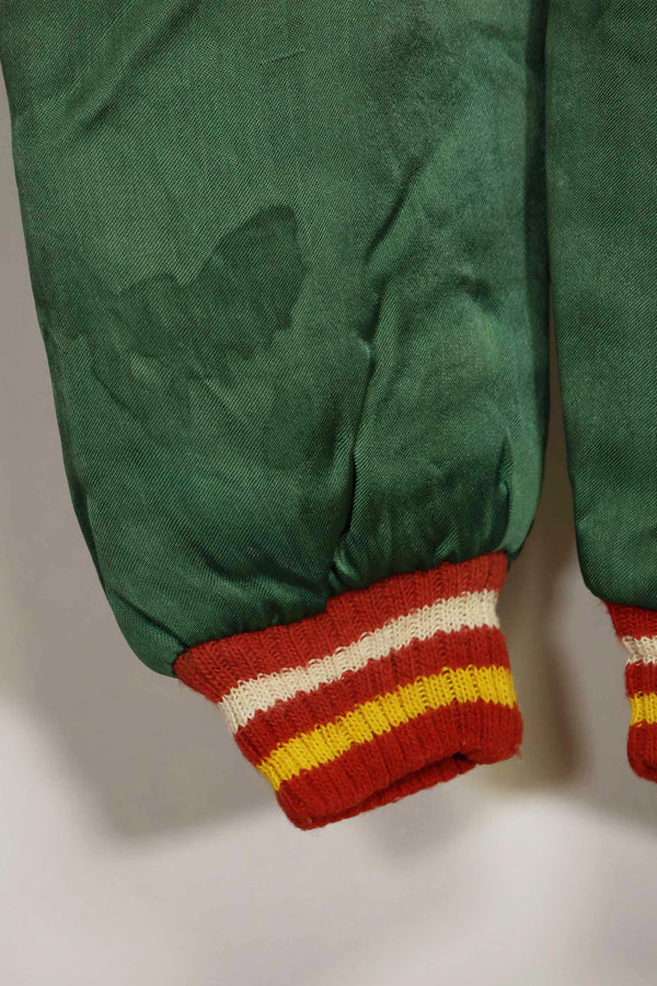 1950s Japanese souvenir for U.S. soldiers, children's flight suit with tiger, unused.