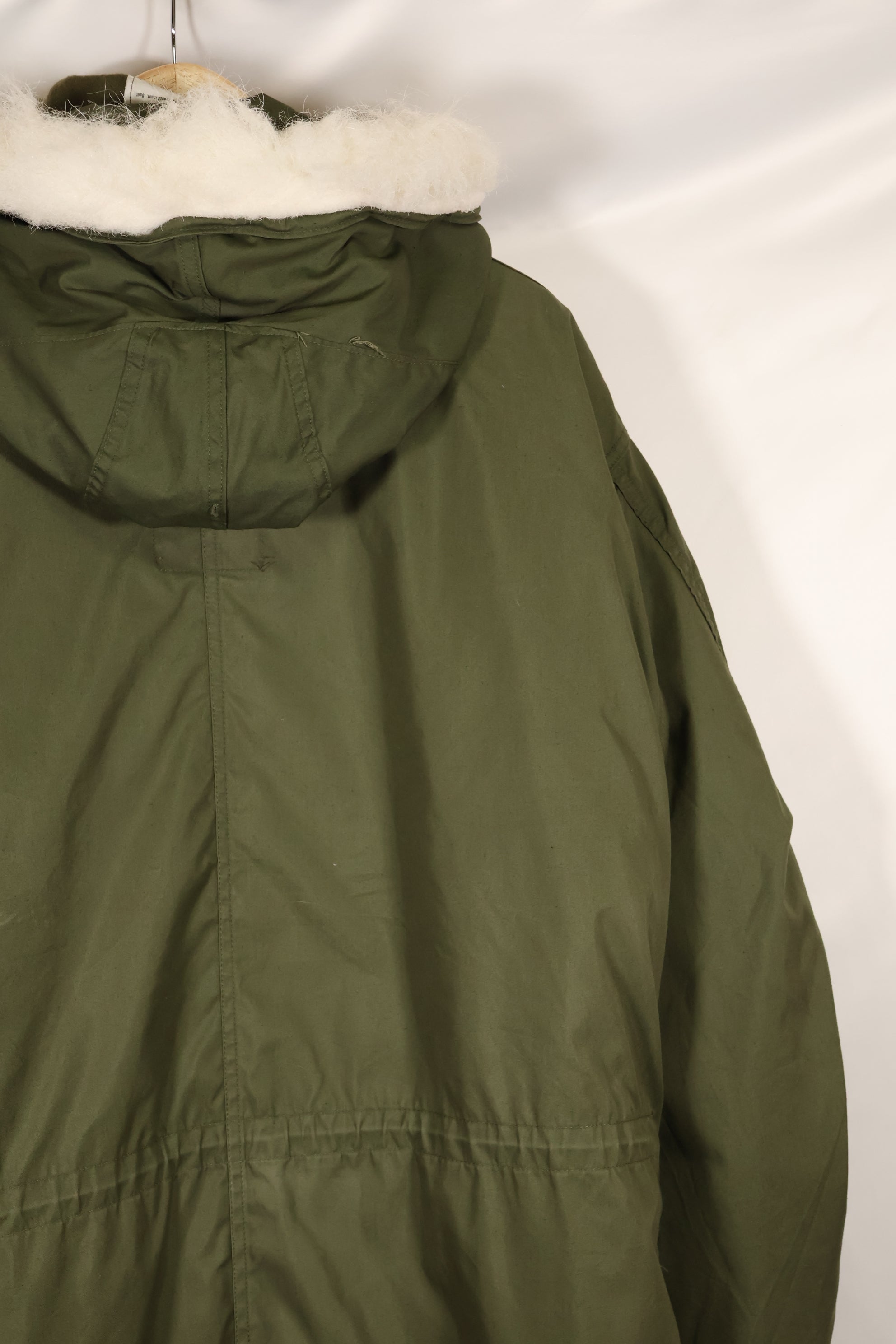 1983 Contract SMALL US Army M65 Field Parka, fishtail, good condition, used.