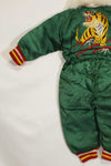 1950s Japanese souvenir for U.S. soldiers, children's flight suit with tiger, unused.