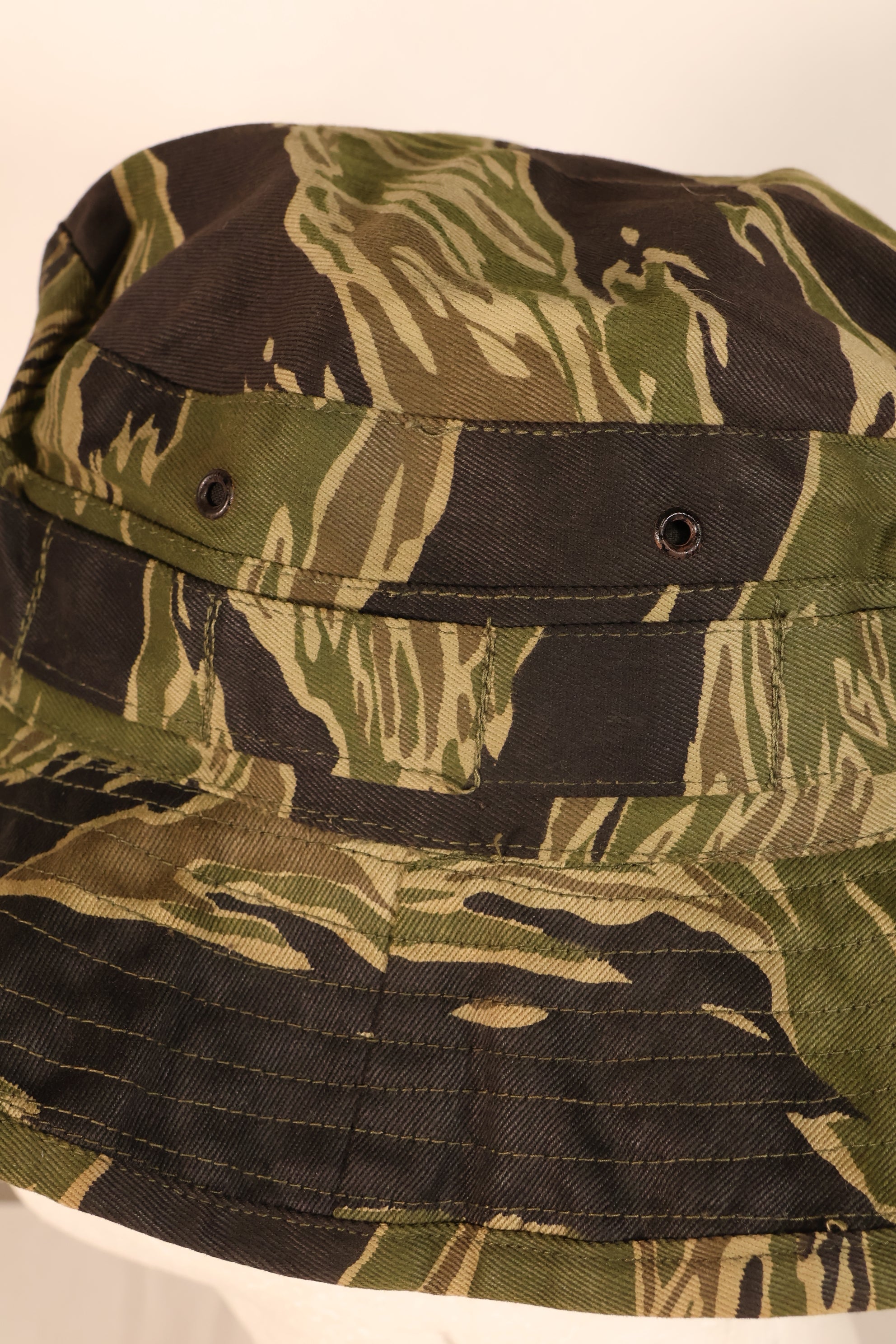 Mid-1960s; Size: Approx. S; Made in Okinawa; Okinawa Tiger Pattern; JWD; CISO Cut; Boonie Hat; Unused