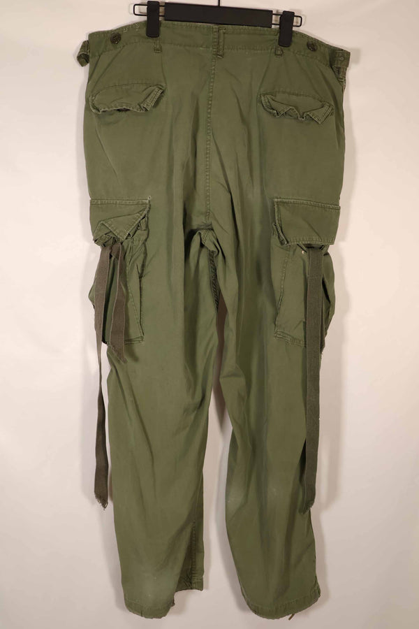 Real 2nd Model Jungle Fatigue Pants Used Used strong signs of use, no size tag.