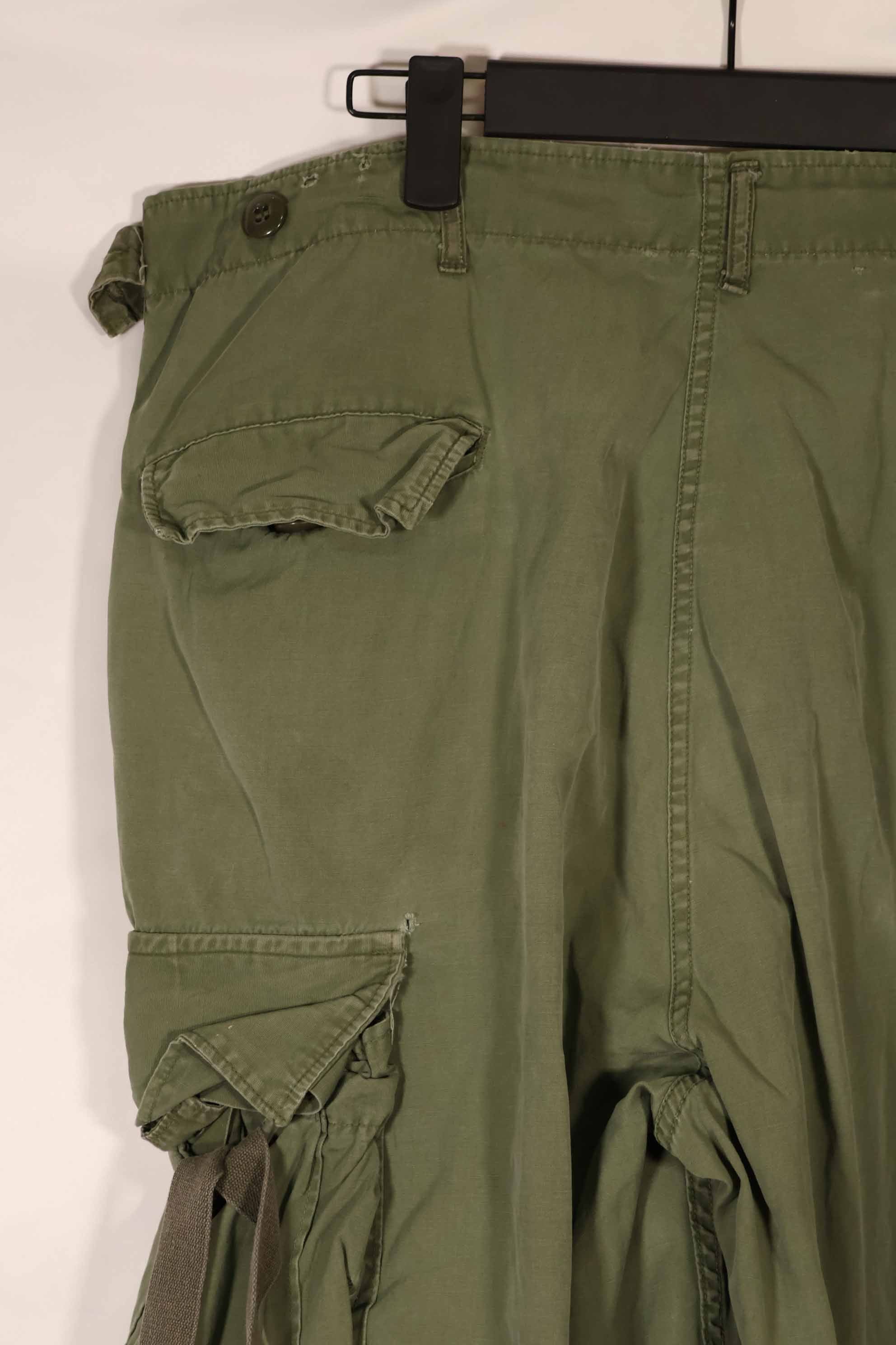 Real 2nd Model Jungle Fatigue Pants Used Used strong signs of use, no size tag.