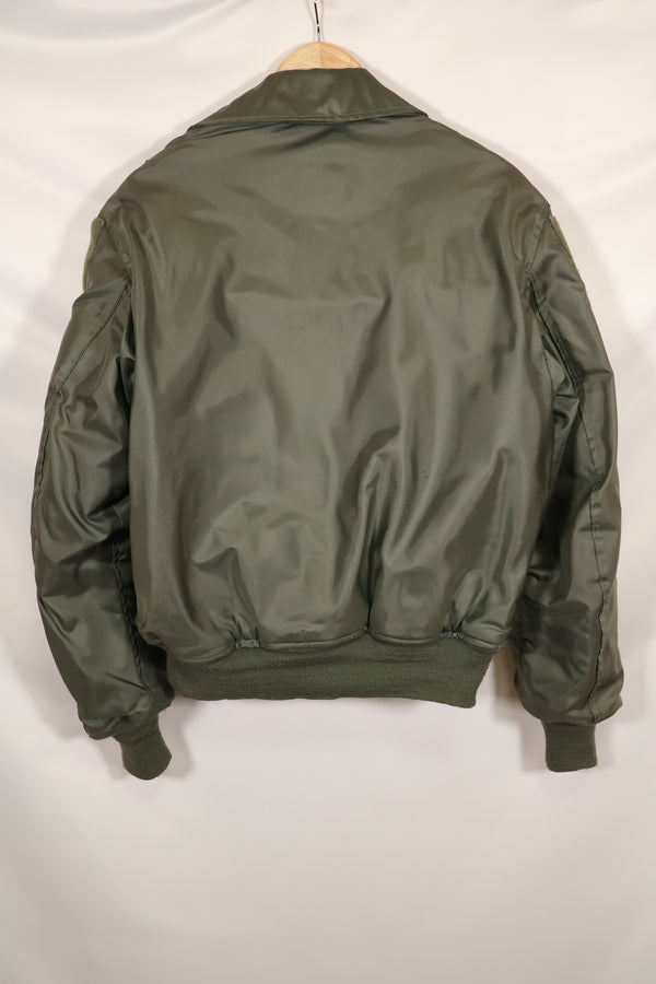 1998 Contract MEDIUM US Navy CWU-45P Flight Jacket, used, good condition.