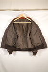 Contracted circa 1960-64, size about 42, US Navy G-1 flight jacket, intermediates, used.