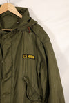 Early 1950s MEDIUM US Army M51 Field Parka, shell only, used.