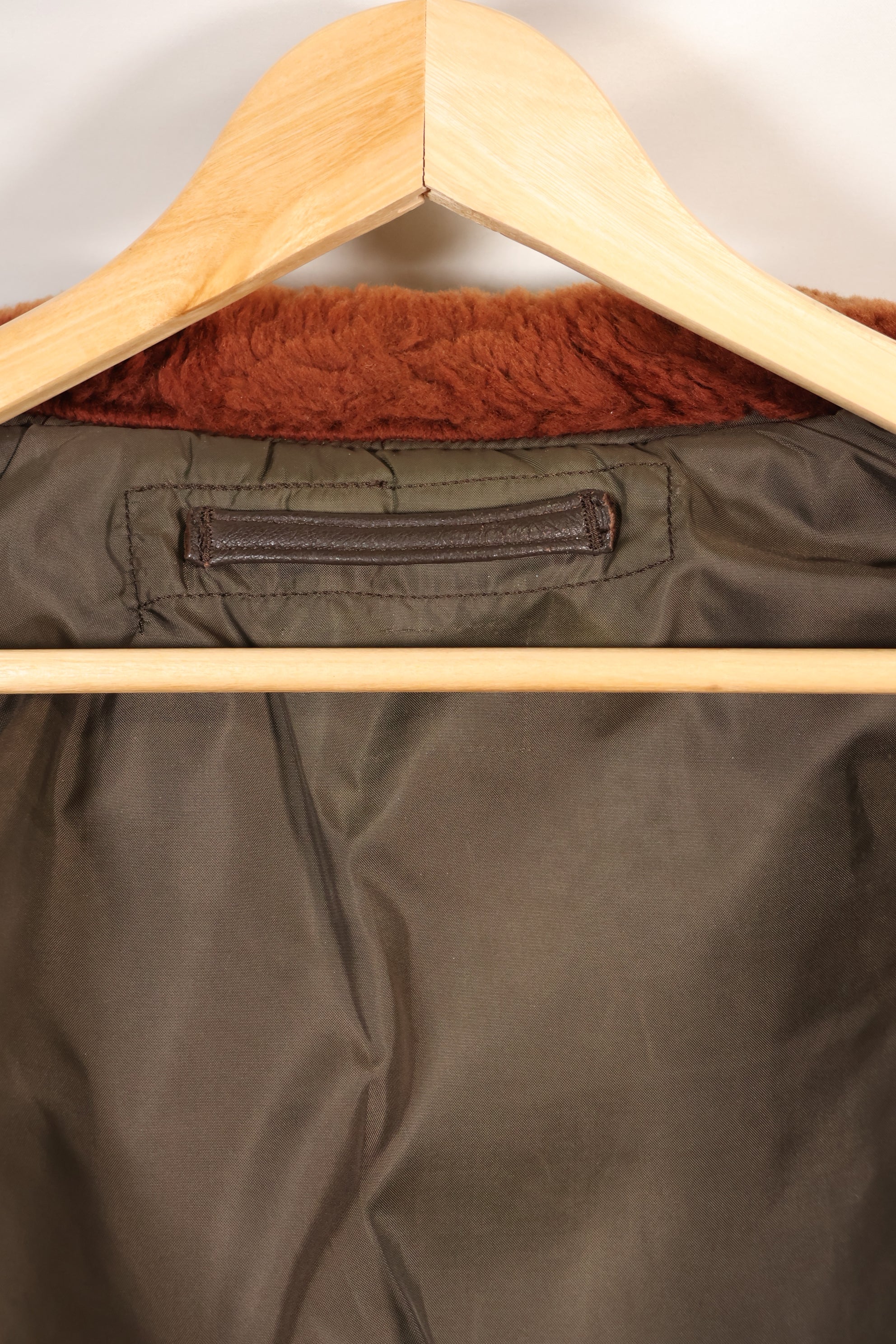 Contracted circa 1960-64, size about 42, US Navy G-1 flight jacket, intermediates, used.