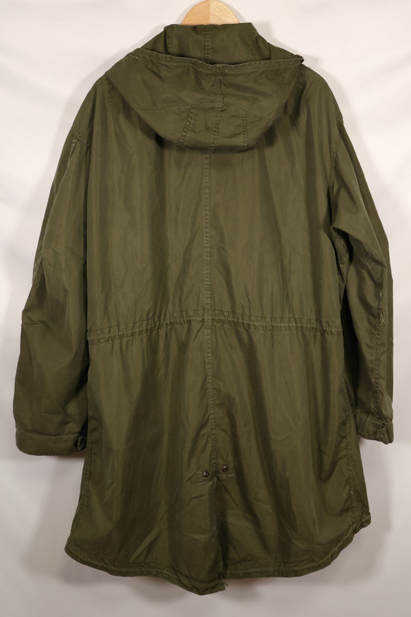 Early 1950s MEDIUM US Army M51 Field Parka, shell only, used.
