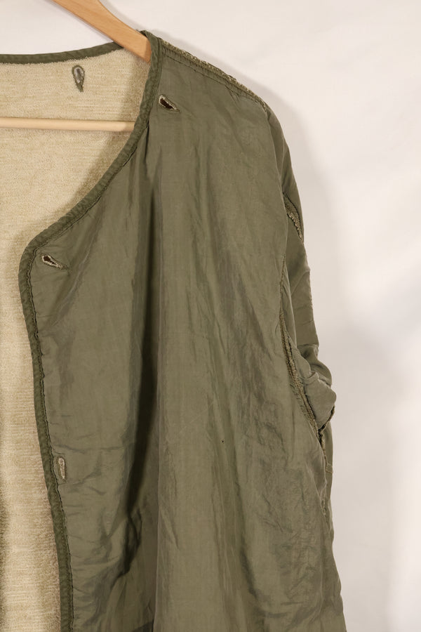 1950s SMALL M51 Field Parka with pile liner, used.