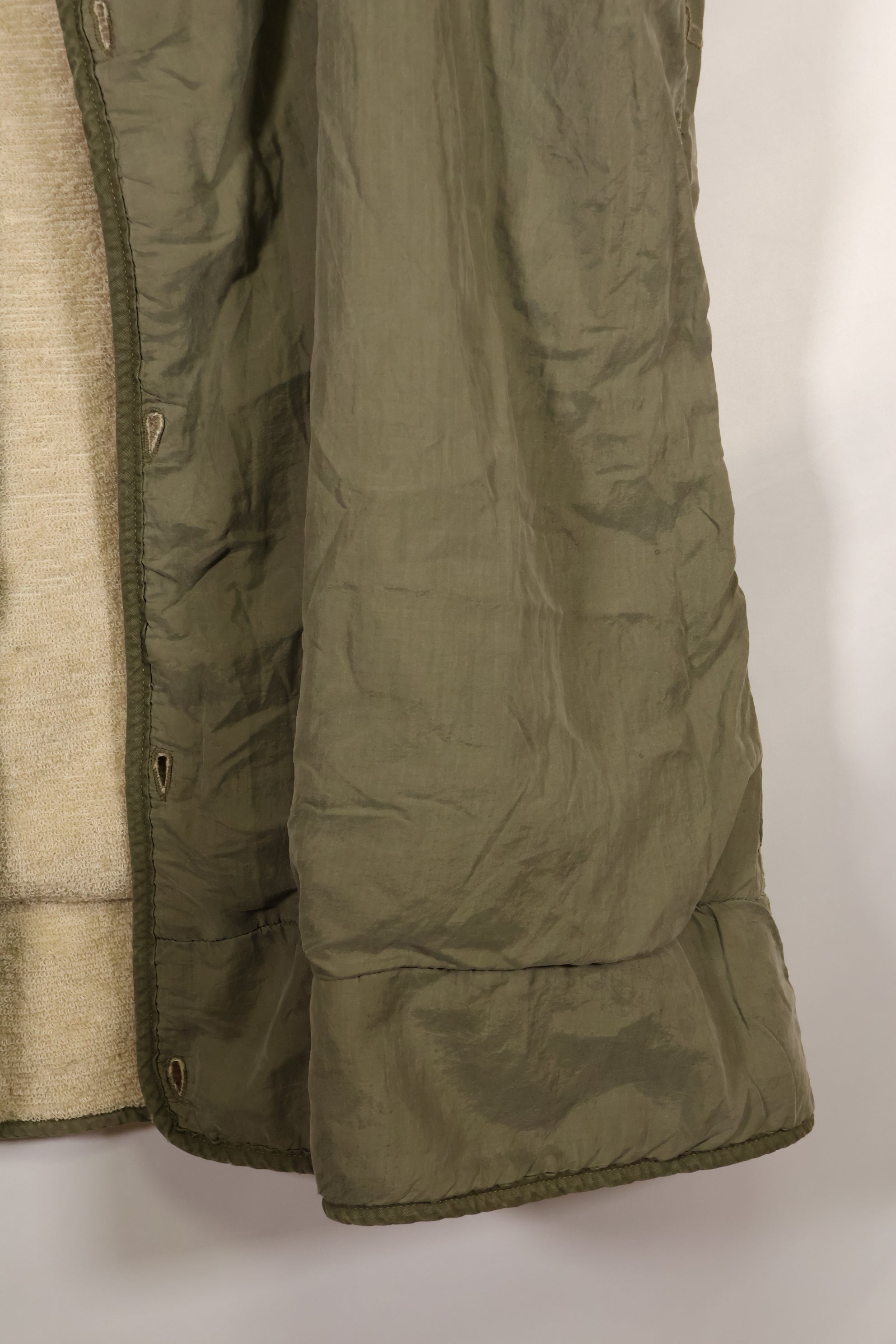 1950s SMALL M51 Field Parka with pile liner, used.