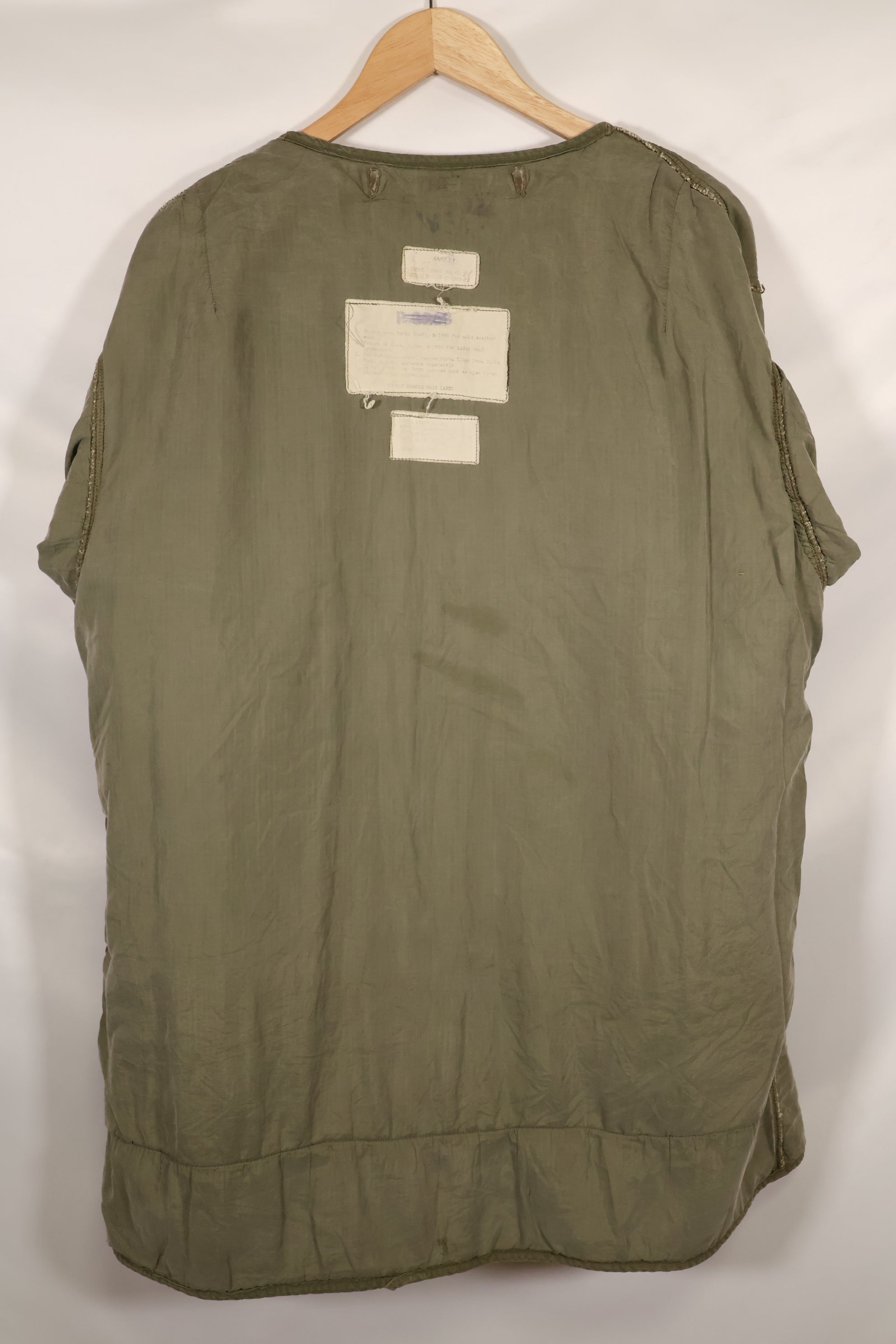 1950s SMALL M51 Field Parka with pile liner, used.