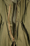 Early 1950s X-Large US Army M51 Field Parka Liner Set Fishtail Parka Used
