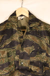 Mid-1960s, A-M, Silver Tiger Pattern, Asian Cut, Tiger Stripe Shirt, Virtually Unused