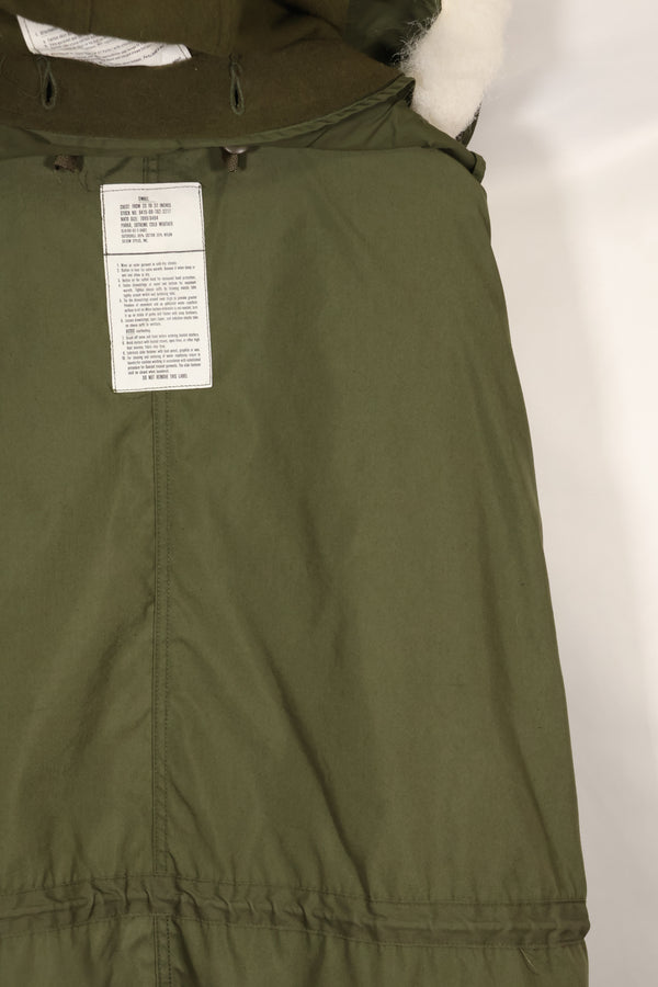 1983 Contract SMALL US Army M65 Field Parka, fishtail, good condition, used.