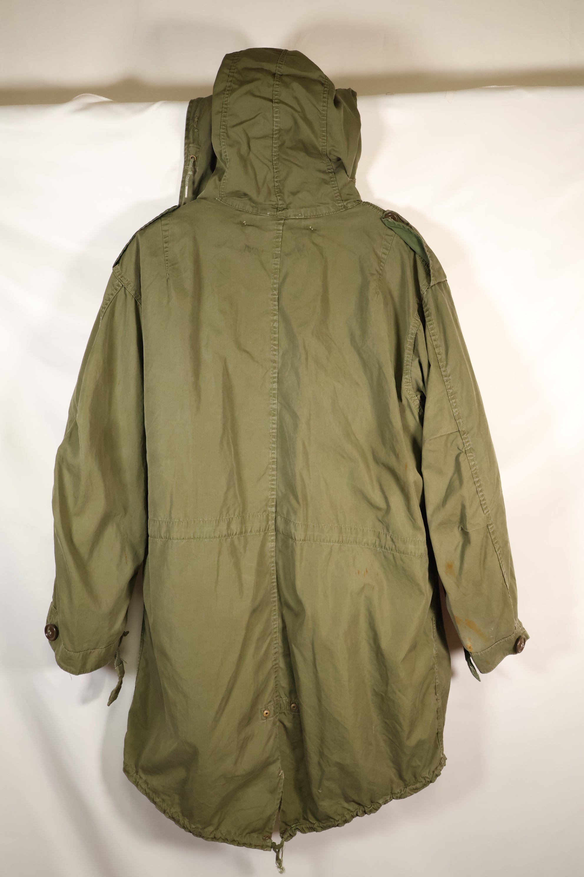 Early 1950s SMALL M51 field parka, liner set, mod coat, used.