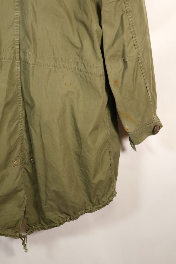 Early 1950s SMALL M51 field parka, liner set, mod coat, used.