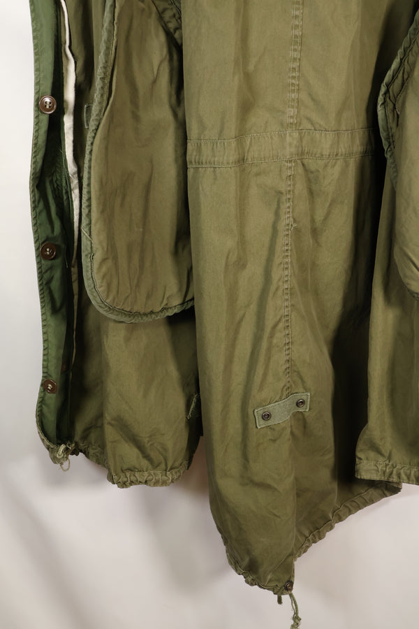 Early 1950s SMALL M51 field parka, liner set, mod coat, used.
