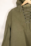 1950s-60s size M US Navy rain deck parka anorak, used.