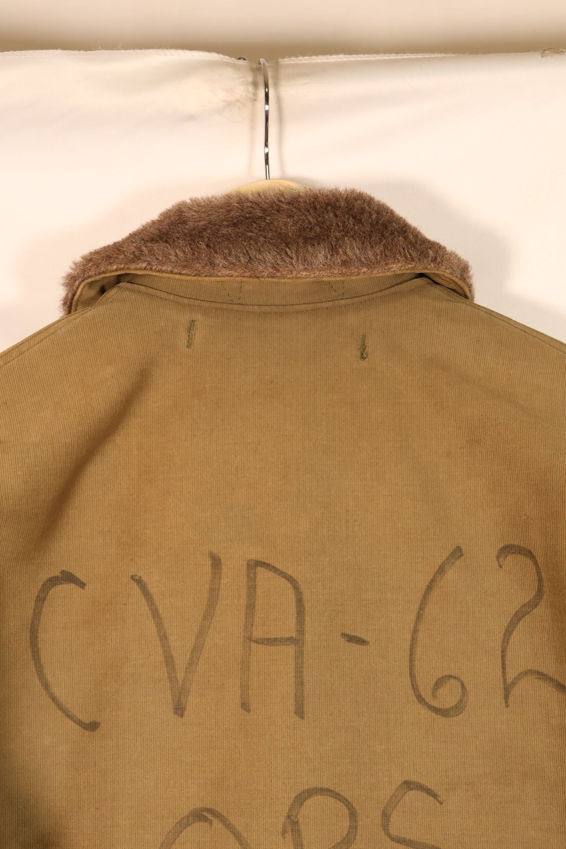 1950s Lot, Size 36–38, U.S. Navy N-1 Deck Jacket, CVA-62, Used