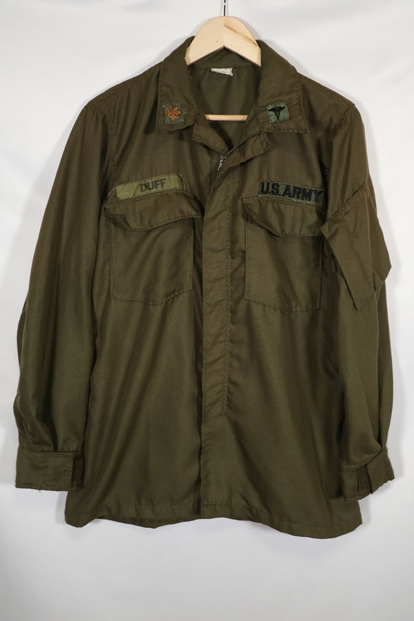 1971 U.S. Army Helicopter Pilot Flame Retardant Shirt, Used, A