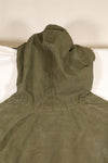 1950s-60s size M US Navy rain deck parka anorak, used.