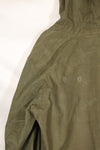 1950s-60s size M US Navy rain deck parka anorak, used.