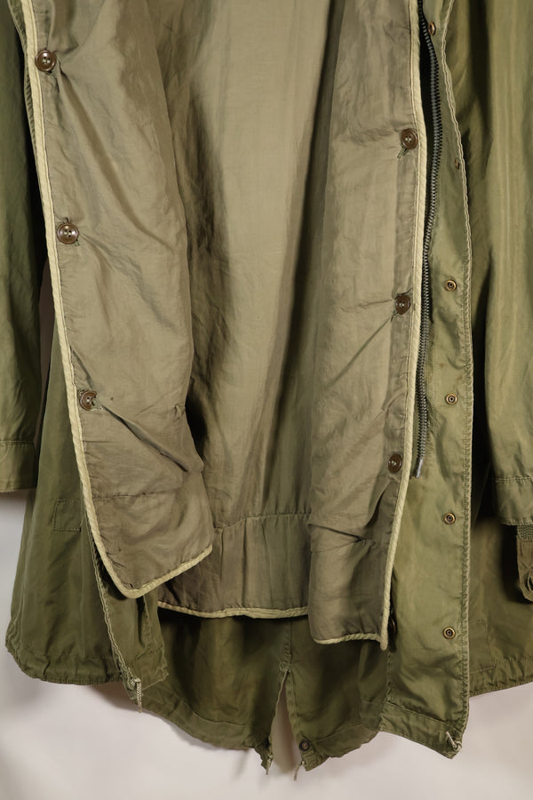 Early 1950s, estimated SMALL M51 Field Parka, liner set, mod parka, used.