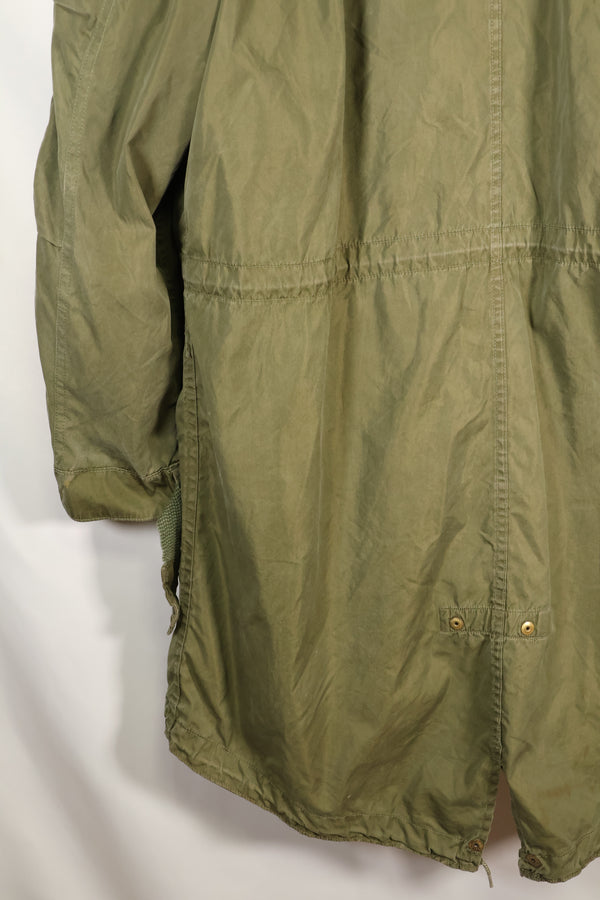 Early 1950s, estimated SMALL M51 Field Parka, liner set, mod parka, used.
