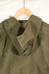1950s-60s size M US Navy rain deck parka anorak, used.