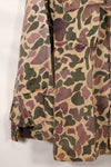 Early 1960s, faded, estimated A-L CIDG, beogum camouflage Asian cut shirt.