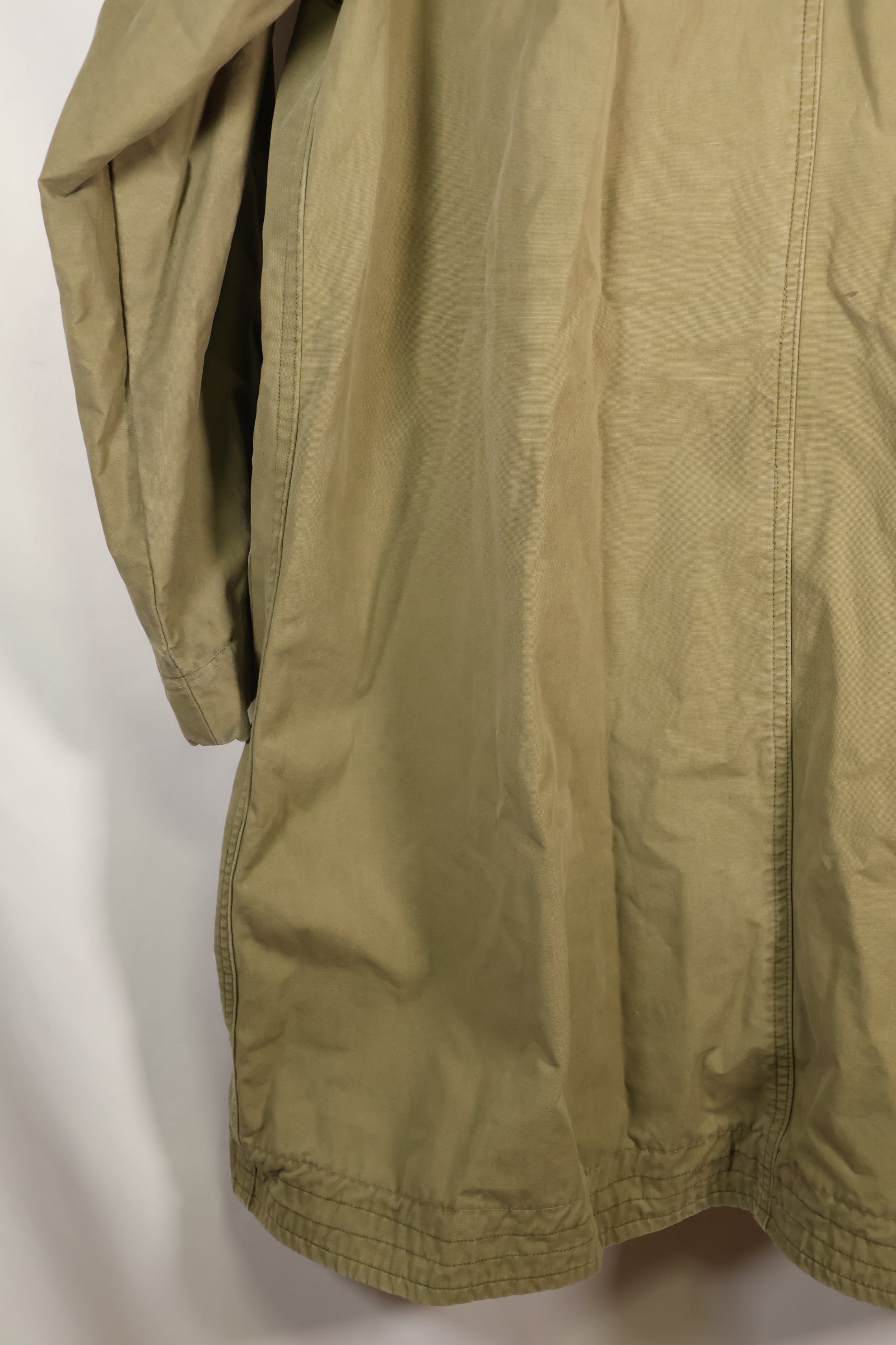 Early 1940s US Army M-41 Field Parka without Mouton Liner, used.