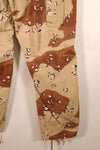 1983年契約　L-R　6Cデザート迷彩パターン　チョコチップ迷彩　BDU　パンツ　中古品