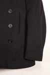 1940's estimated 38 approx. 10 buttons U.S. Navy pea coat in good condition A