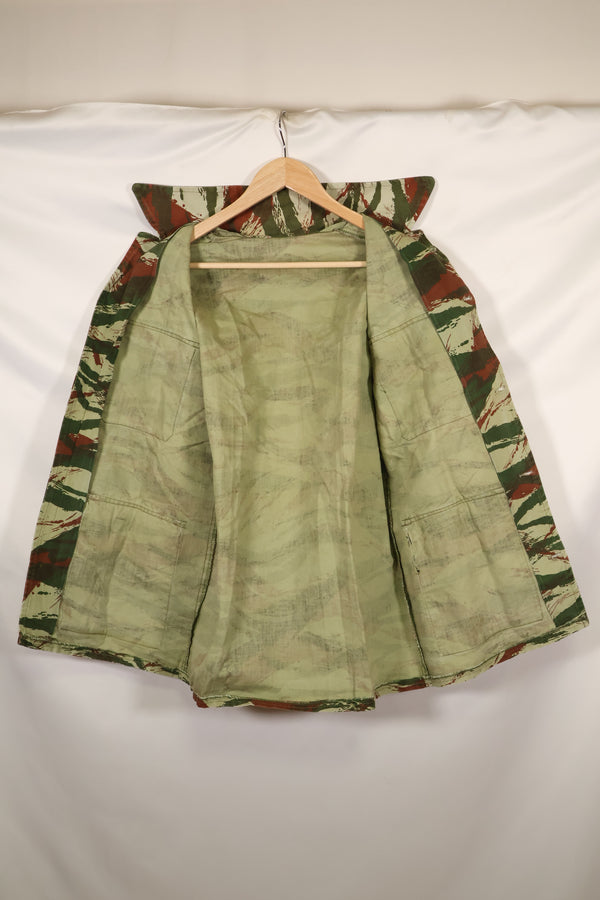 1960s-70s French Army Lizard Camouflage Hunting Jacket Civilian