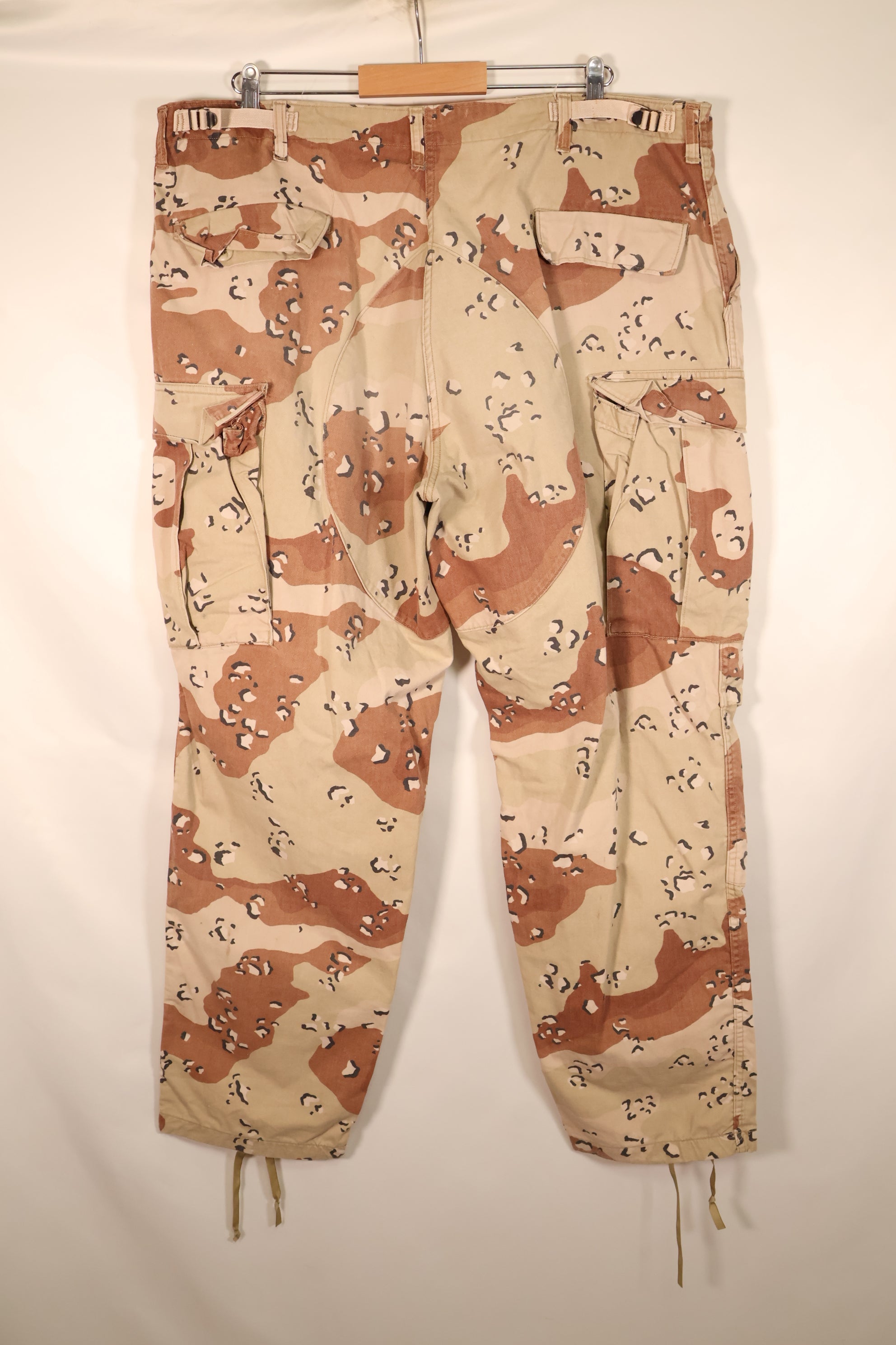 1986 Contract, Estimated Size XL, 6C Desert Pattern, Chocolate Chip Camo, Pants, Slightly Faded, Used