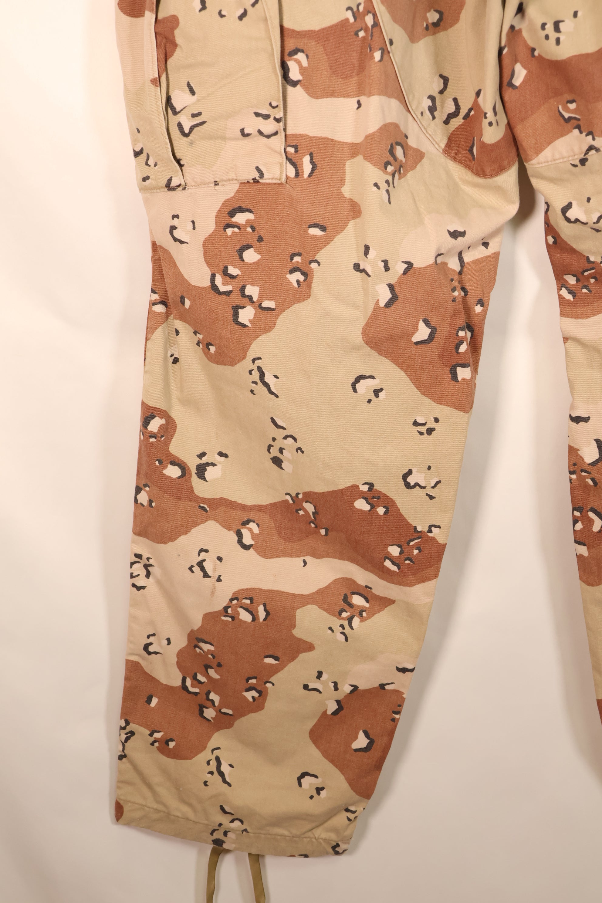1986 Contract, Estimated Size XL, 6C Desert Pattern, Chocolate Chip Camo, Pants, Slightly Faded, Used