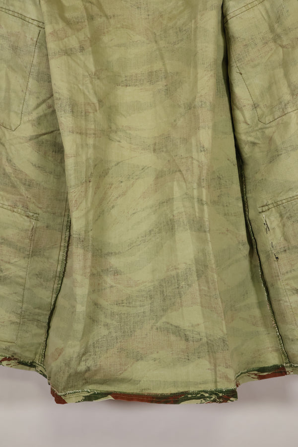 1960s-70s French Army Lizard Camouflage Hunting Jacket Civilian