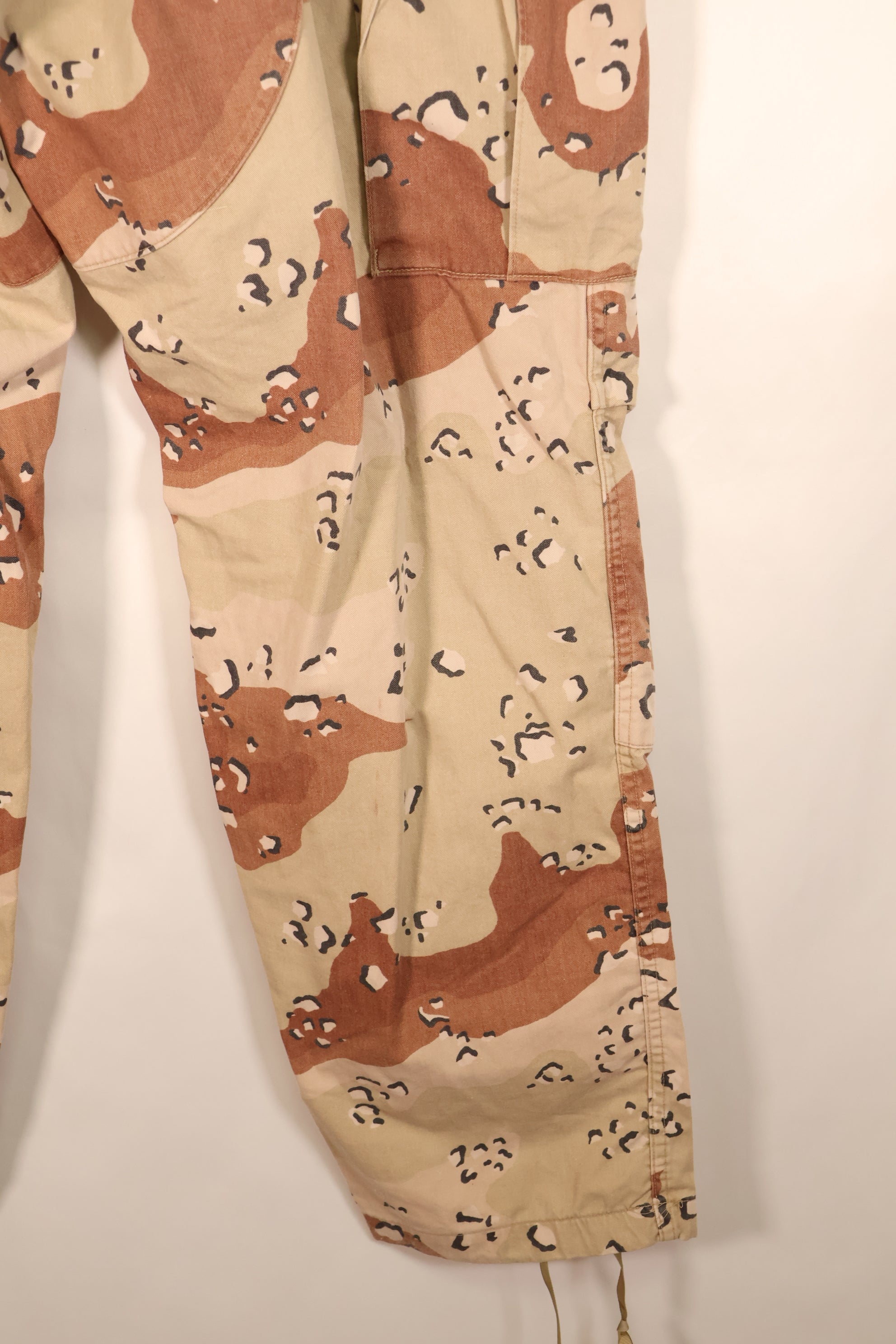 1986 Contract, Estimated Size XL, 6C Desert Pattern, Chocolate Chip Camo, Pants, Slightly Faded, Used