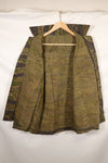 1970s South Vietnamese Marine Corps Tiger Stripe Shirt VNMC Late Ripstop Pattern Used