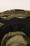 1960s, estimated size M, sewn in Okinawa, CISO cut, Okinawa Tiger boonie hat, used.