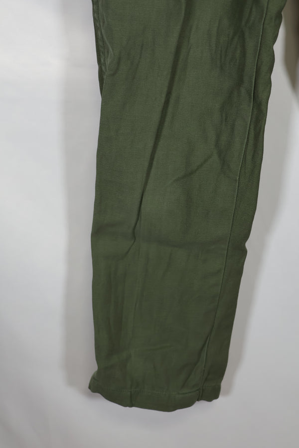 1960s lot OG-107 Utility Pants Baker Pants Zipper Fly Modified Used