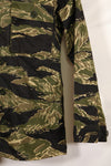 1960s Deadstock A-M Okinawa Tiger Tiger Stripe Shirt Asian Cut