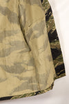 1960s Deadstock A-M Okinawa Tiger Tiger Stripe Shirt Asian Cut