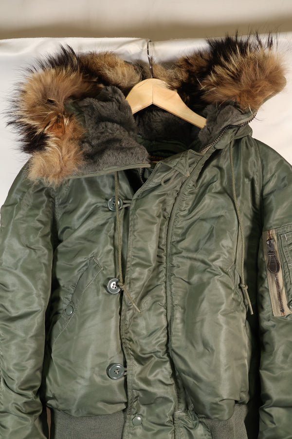 1962 Contract MEDIUM N2-B Flight Crew Flight Jacket Heavy Zone Used