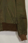 1940s CBI locally made B-15 flight jacket, used.