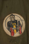 1940s CBI locally made B-15 flight jacket, used.